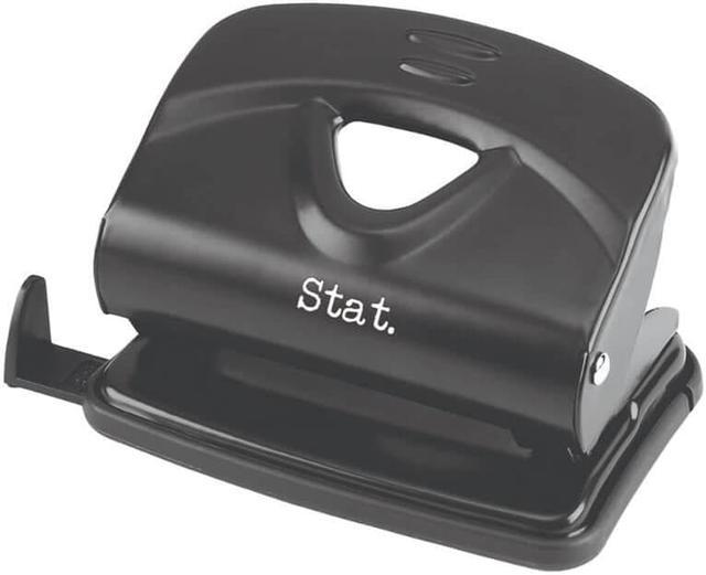 Stat 2 Hole Medium Punch Metal Black (20 Sheets) 