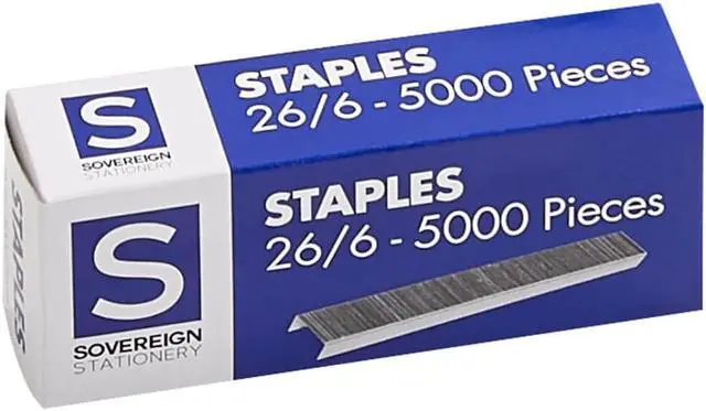 Main image of Stat Staples 5000/box (No. 26/6)