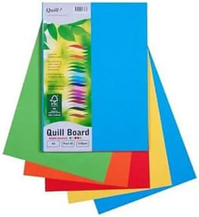 Main image of Quill Cardboard A4 (50pk) - Bright