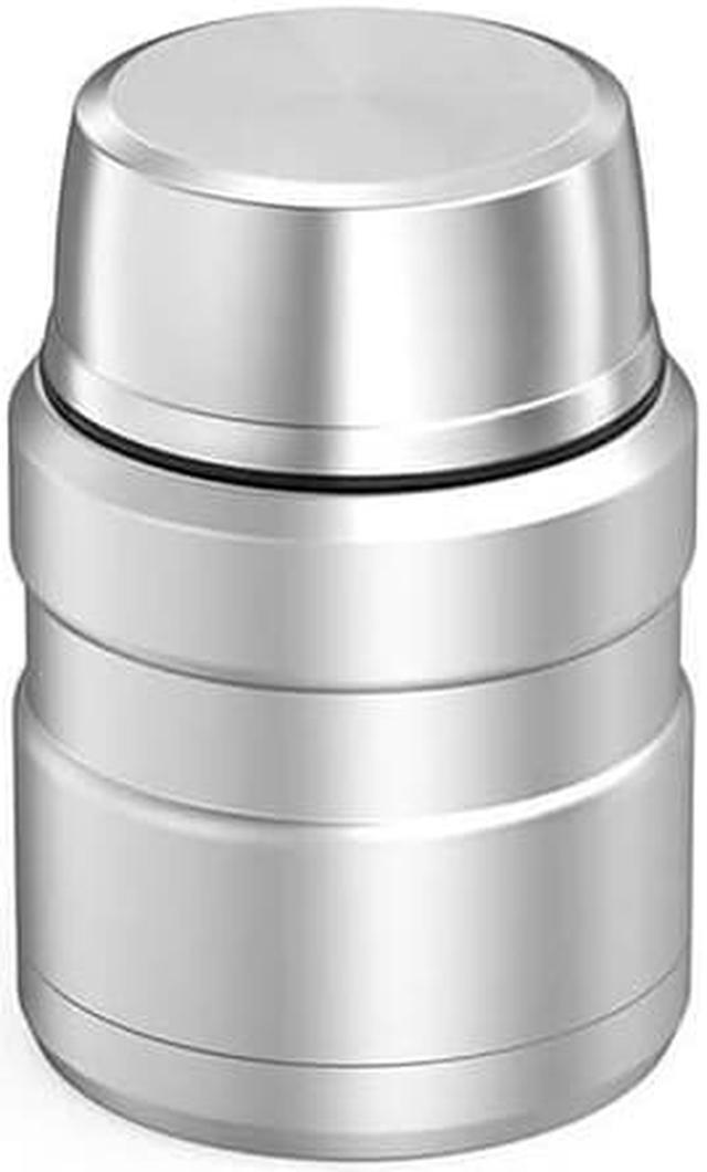 New THERMOS Stainless King S/Steel Vacuum Insulated Food Jar 470ml with  Spoon