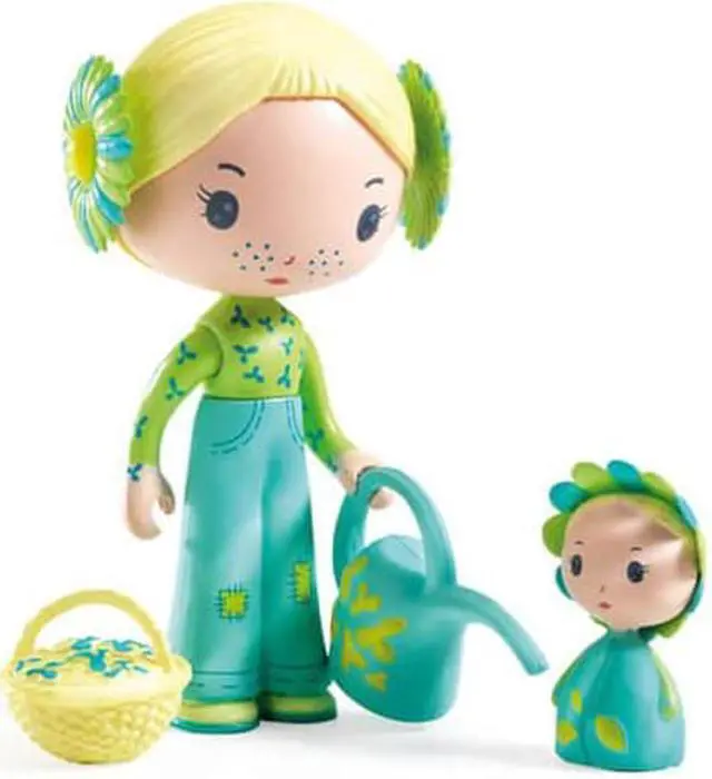 Main image of Djeco Tinyly Figurine 7.5cm - Flore & Bloom