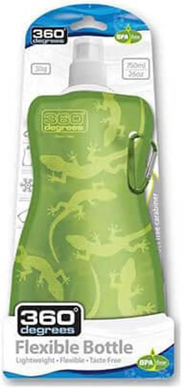 Alt view image 2 of 2 - Flexi Drink Bottle - 750mL Gecko Gn