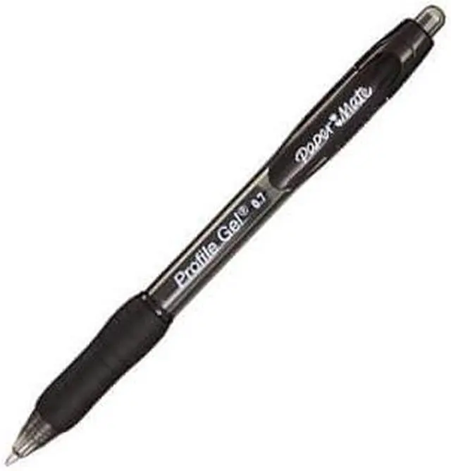 Alt view image 3 of 5 - Paper Mate Profile Gel Retractable Pen 0.7mm (2pk) - Black