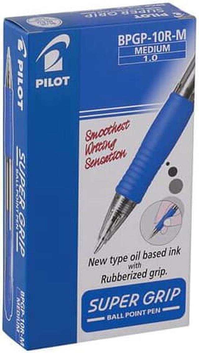 Pilot BPGP Super Grip Fine Ballpoint Pen Blue