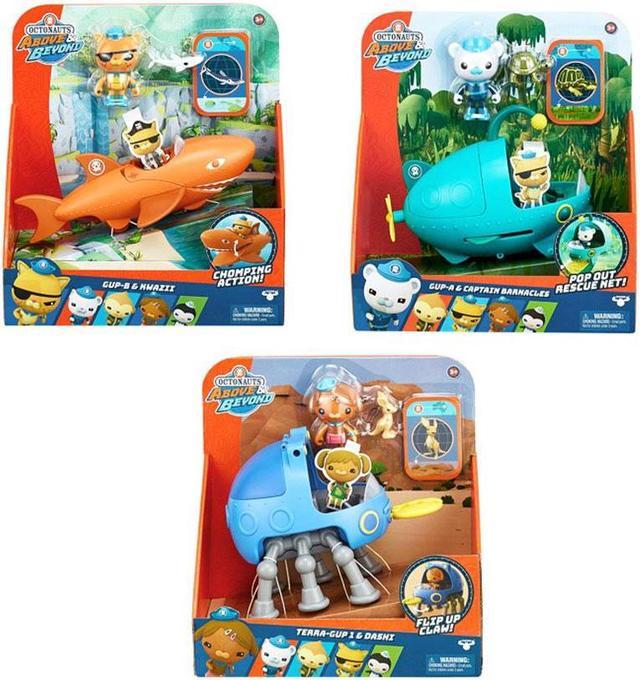 Octonauts Above Beyond, Kwazii Gup B Adventure Pack, Deluxe, 42% OFF