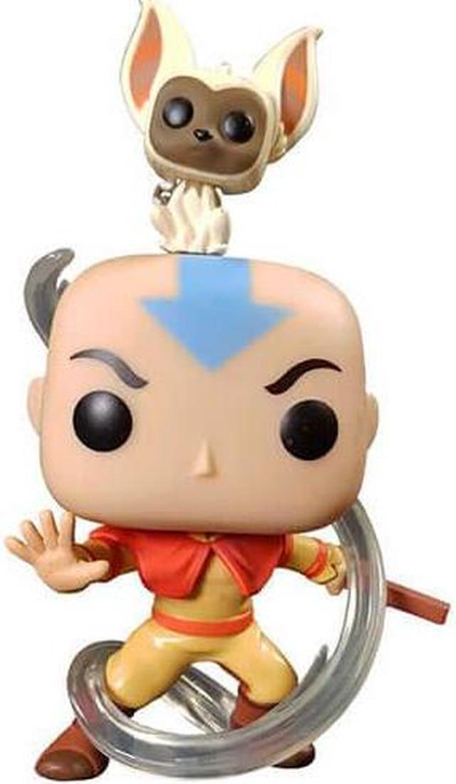 Alt view image 11 of 12 - Avatar The Last Airbender Funko POP Vinyl Figure - Aang w/ Momo