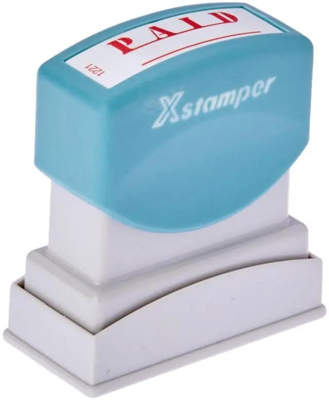 Main image of XSTAMPER 5012212 CX-BN 1221 Paid, RED