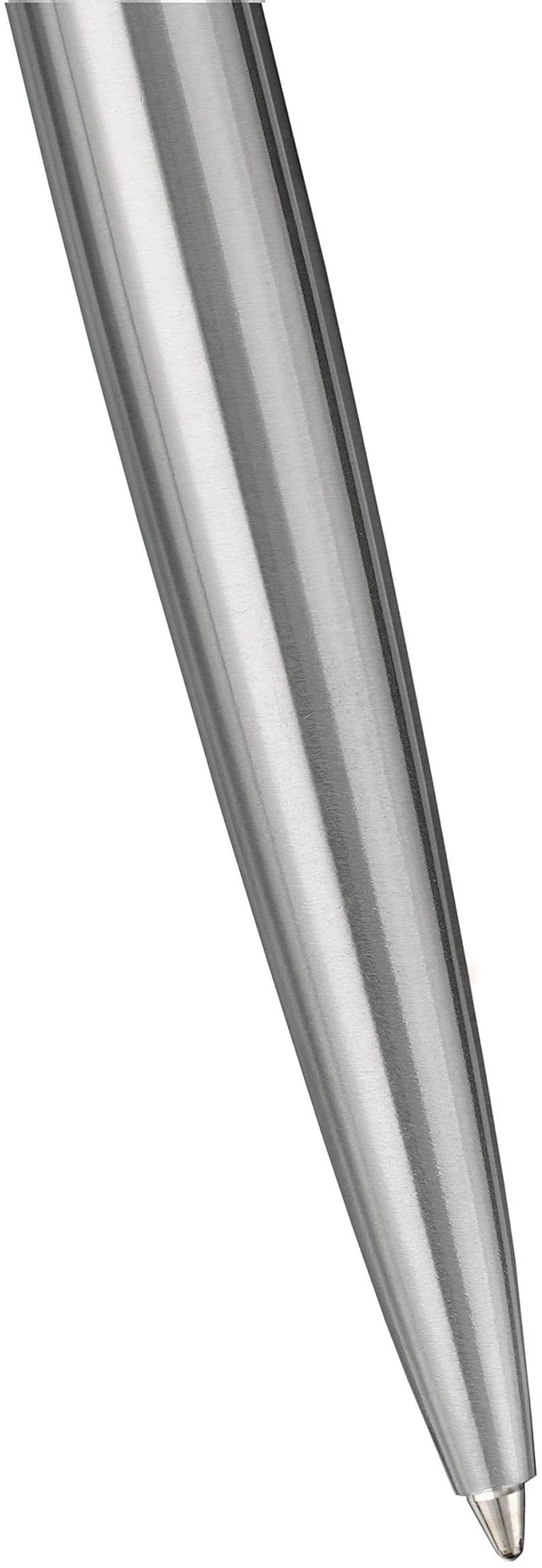 Alt view image 2 of 6 - Jotter XL Monochrome Collection, Stainless Steel, Medium Point, Ballpoint Pen with Blue Ink, Silver - Smooth Writing, Signature Design, Stationary, Desk Essentials