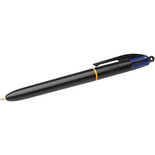 Alt view image 3 of 3 - BIC 4 Colours Counter Pen Ballpoint Pen Blue 1 Box