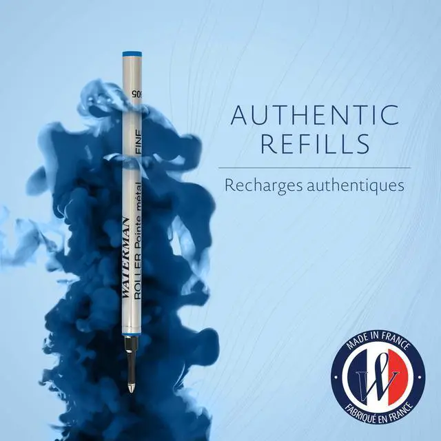 Alt view image 2 of 7 - Waterman Fine Point Rollerball Pen Refill