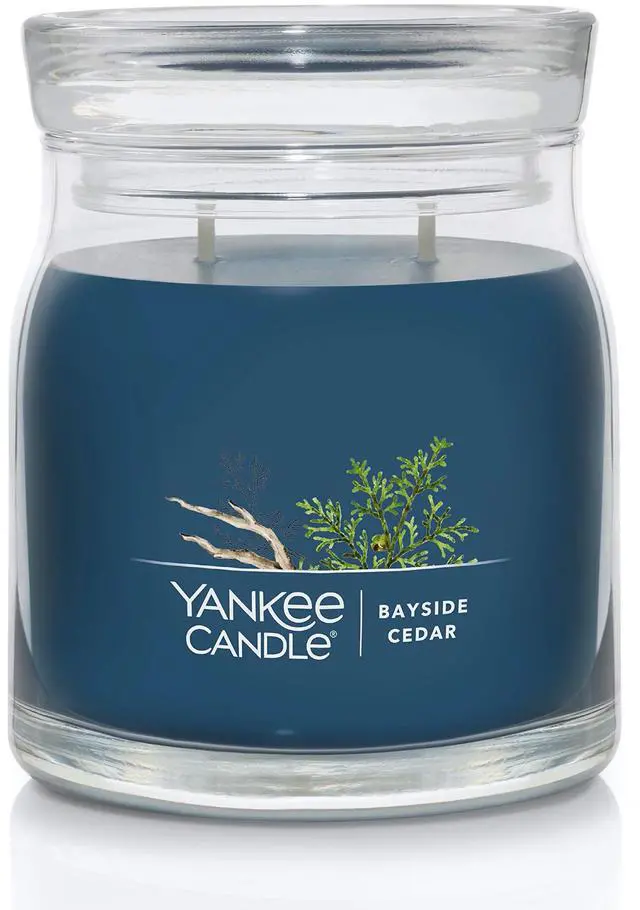Main image of Yankee Candle MidSummer's Night Scented Signature 13oz Medium Jar 2-Wick Candle Over 35 Hours of Burn Time