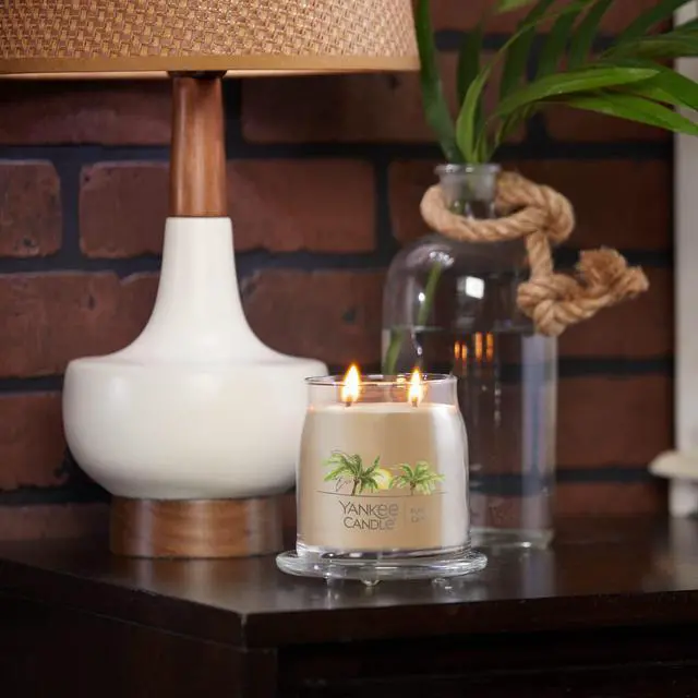 Alt view image 4 of 4 - Yankee Candle Sun & Sand Scented Signature 13oz Medium Jar 2-Wick Candle Over 35 Hours of Burn Time