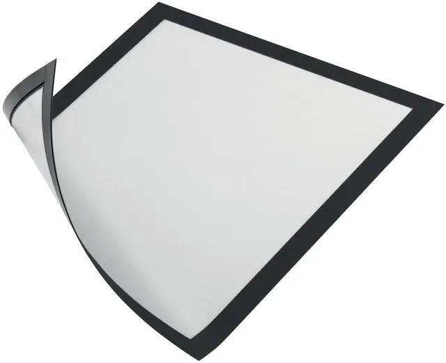 Main image of Durable DURAFRAME Magnetic Frame, A4 Size - Black, Pack of 5;Duraframe