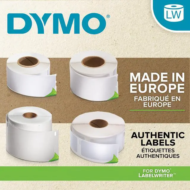 Alt view image 4 of 8 - Address labels - white - 54 x 25 mm - 500 label(s) ( 1 roll(s) x 500 ) - for DYMO LabelWriter - S0722520