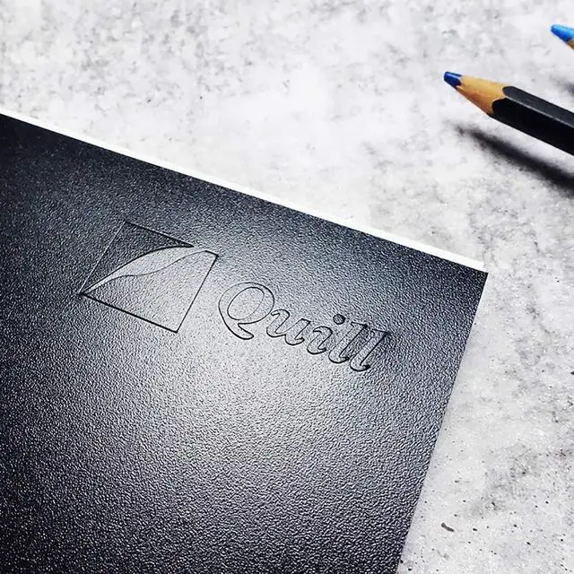 Alt view image 6 of 6 - Quill Visual Art Diary PP Black 110GSM 11 X 14 120 pages