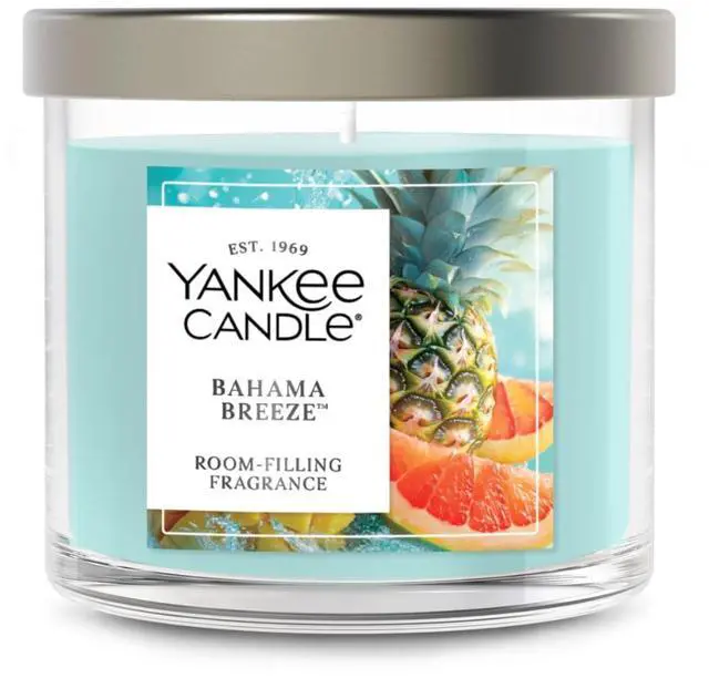 Main image of Yankee Candle Coconut Beach Scented Signature 20oz Large Jar 2-Wick Candle Over 60 Hours of Burn Time