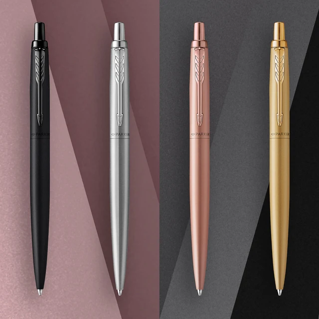 Alt view image 4 of 7 - Jotter XL Ballpoint Pen | Monochrome Matte Rose Gold | Medium Point | Blue Ink | Gift Box