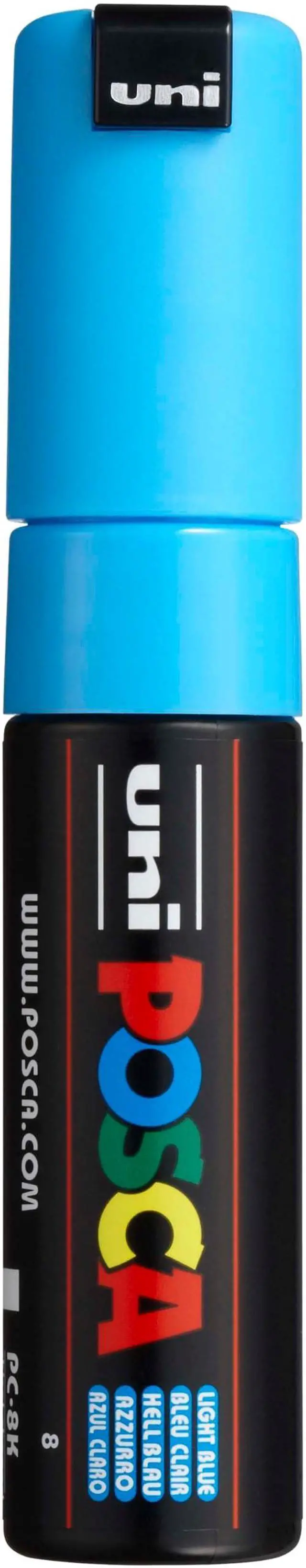 Main image of Posca Acrylic Paint Marker, PC-8K Broad tip, Light Blue (PX148858000)
