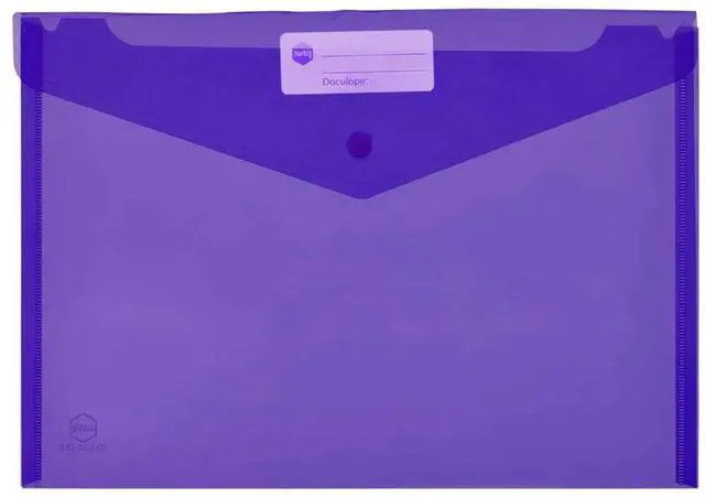 Main image of MARBIG(R) 2015019 Doculope A4 Document Wallet (Purple)