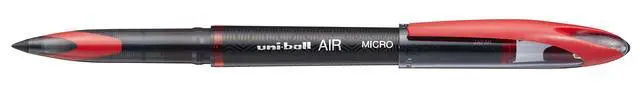 Alt view image 6 of 6 - uni-ball UB-188-Micro Fountain Pen Tip 0.5mm Air Rollerball Pens, Red Gel, 12 Pack