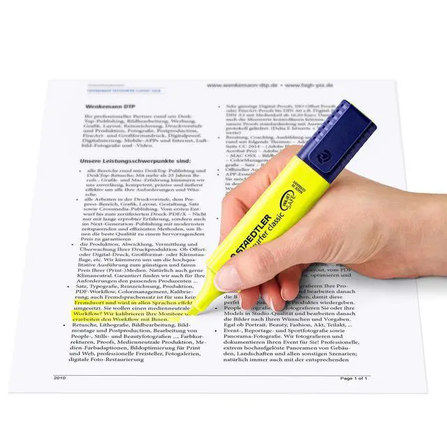 Alt view image 4 of 5 - STAEDTLER 364-1 Textsurfer Classic Highlighter - Yellow (Box of 10)
