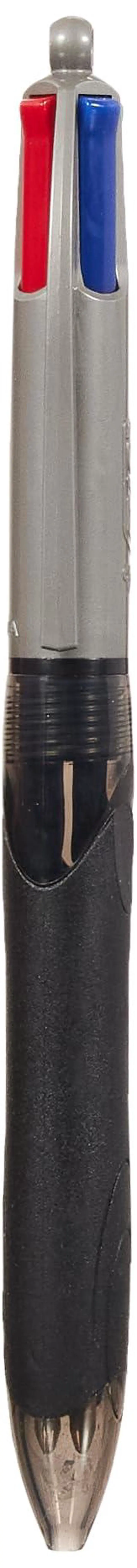 Alt view image 2 of 7 - BIC 4 Colours Grip Pro Retractable Medium Point (1.0 mm) Ballpoint Pens, 12 Pens and Each Pen Contains 4 Colours