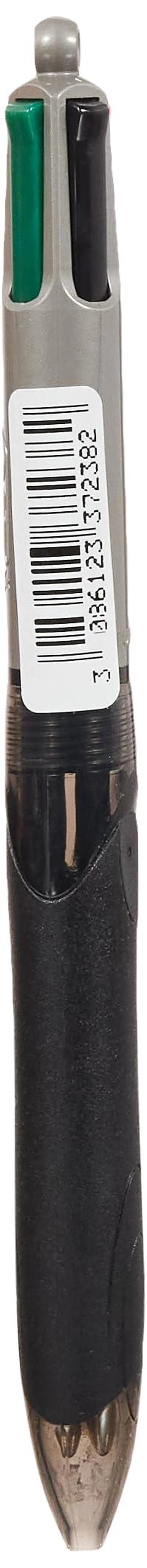 Alt view image 3 of 7 - BIC 4 Colours Grip Pro Retractable Medium Point (1.0 mm) Ballpoint Pens, 12 Pens and Each Pen Contains 4 Colours