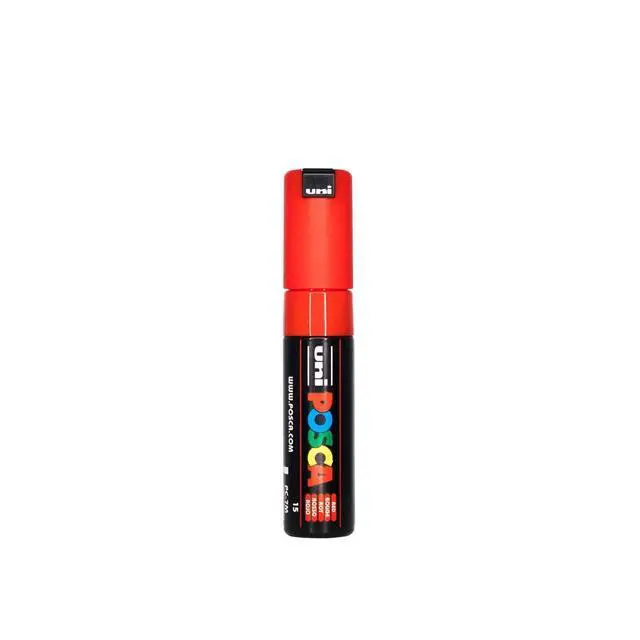 Alt view image 4 of 4 - Uni Posca PC-7M Red