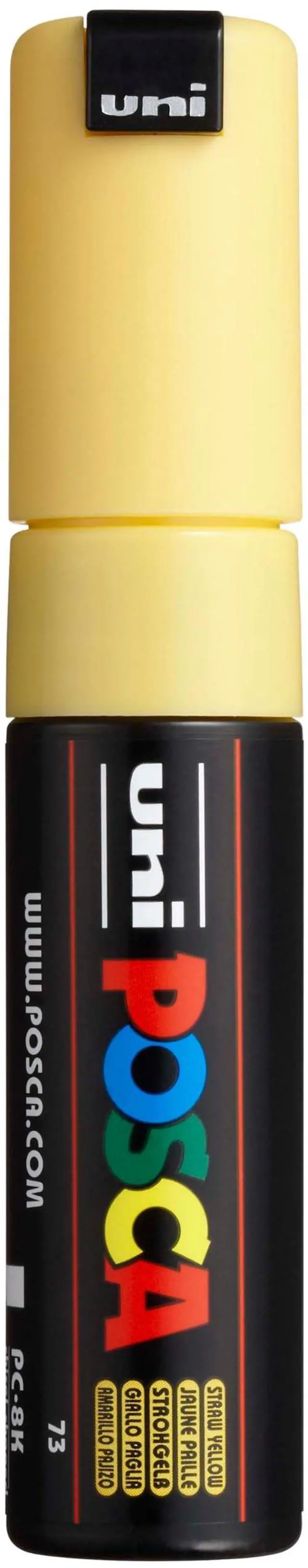 Main image of Posca Acrylic Paint Marker, PC-8K Broad tip, Yellow (PX148809000)