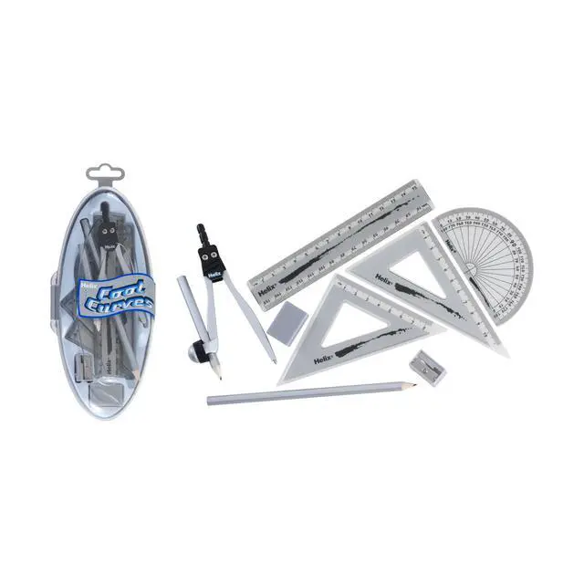 Main image of Helix Cool Curves Maths Set
