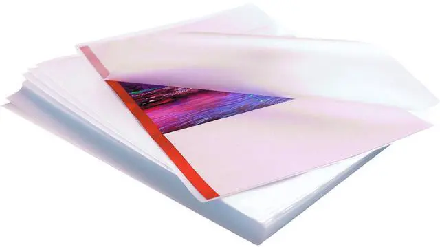 Alt view image 2 of 6 - Fellowes ImageLast Laminating Pouches (80 microns, DIN A4, Pack of 100) Transparent und Laminating Pouches (Impress 100 microns, DIN A4), Pack of 100 A3 / 100 Mikron