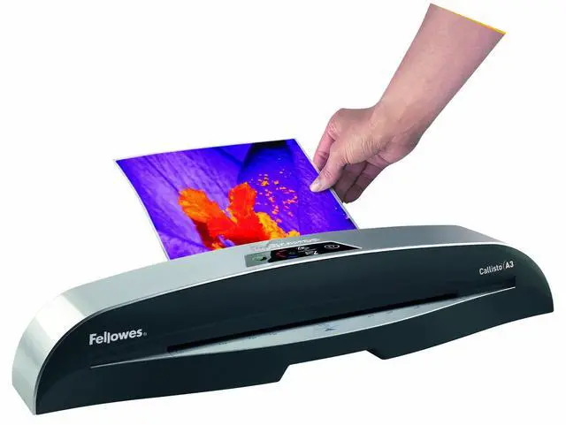 Alt view image 5 of 6 - Fellowes ImageLast Laminating Pouches (80 microns, DIN A4, Pack of 100) Transparent und Laminating Pouches (Impress 100 microns, DIN A4), Pack of 100 A3 / 100 Mikron