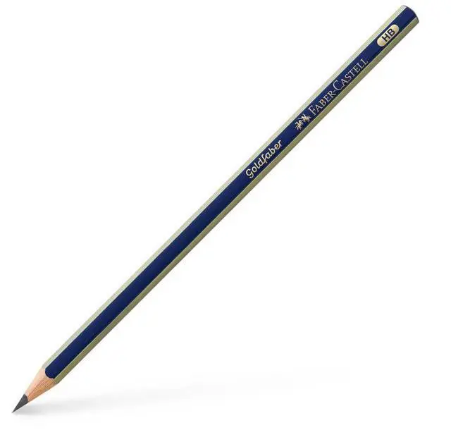 Main image of Faber-Castell Gold 1221 HB Pencil - Black (Pack of 12)