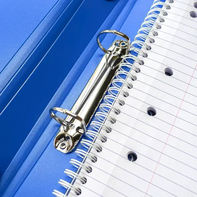 Alt view image 4 of 7 - Bantex, Zipper Binder A4, 2D Ring, 25mm, Light Blue