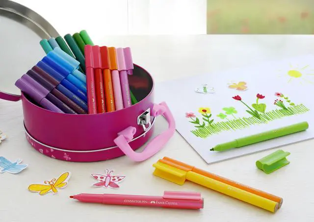 Alt view image 4 of 5 - Faber-Castell Fibre-tip Pen Connector Handbag