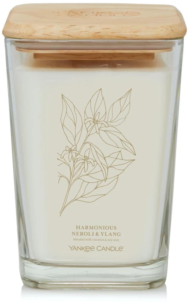 Main image of Yankee Candle Harmonious Neroli & Ylang Well Living Collection Large Square Candle 19.5 oz.