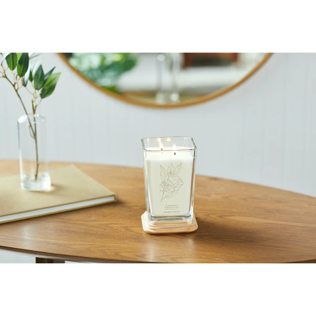 Alt view image 3 of 7 - Yankee Candle Harmonious Neroli & Ylang Well Living Collection Large Square Candle 19.5 oz.