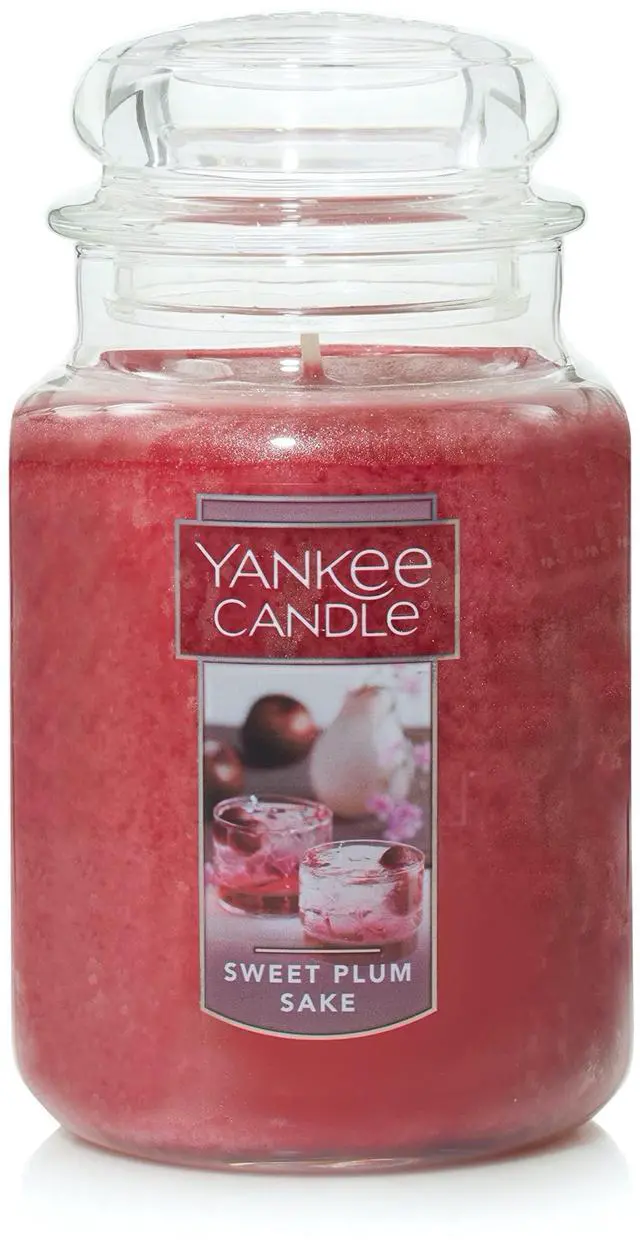 Main image of Yankee Candle Sweet Plum Sake Large Jar Candle