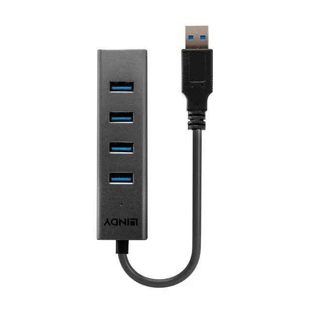 Alt view image 2 of 5 - Lindy 4 Port USB 3.0 Hub
