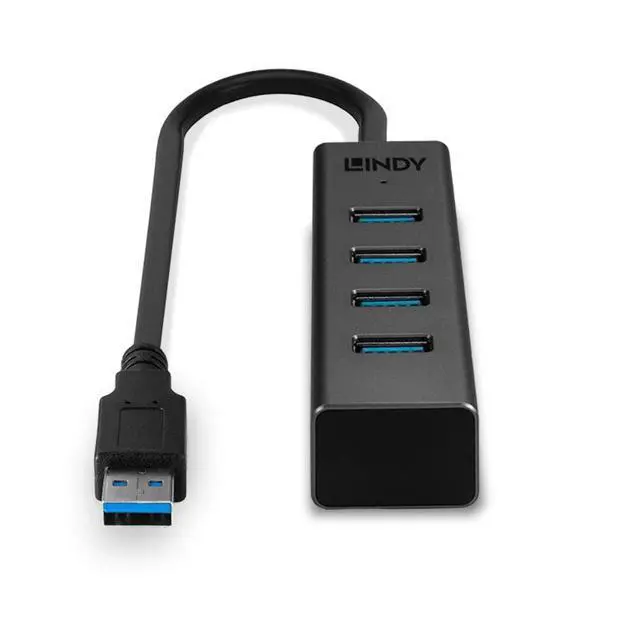 Alt view image 4 of 5 - Lindy 4 Port USB 3.0 Hub