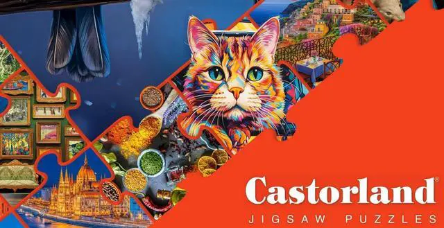 Alt view image 6 of 6 - CASTORLAND 1000 Piece Jigsaw Puzzles, The Old Gdansk, Poland, Historic Sailing Ship, Adult Puzzle, Castorland C-102914-2