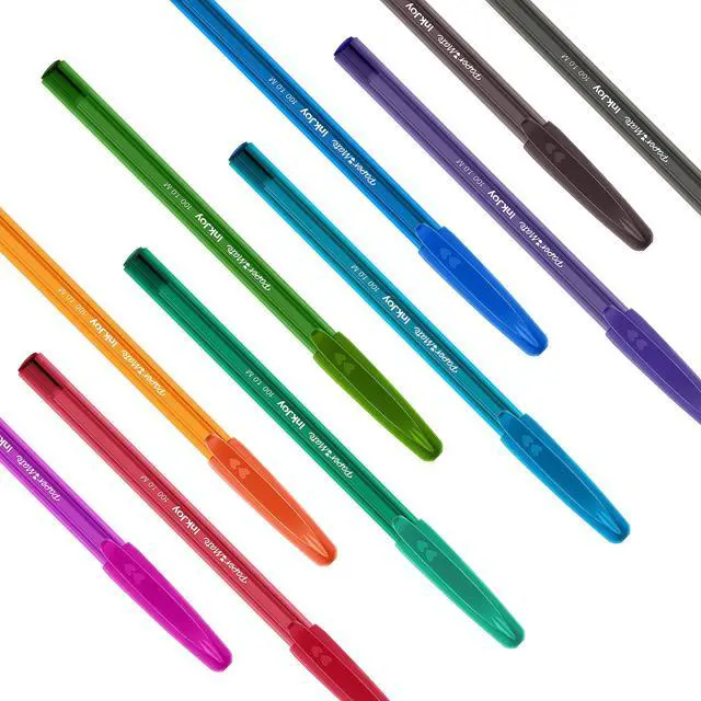 Alt view image 6 of 7 - Paper Mate InkJoy 100ST Ballpoint Pens | Medium Point (1.0 mm) | Red | 50 Count