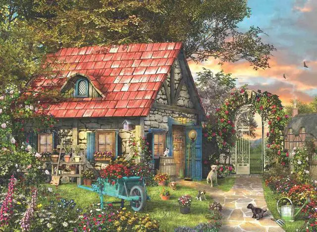 Main image of Anatolian Puzzle - Country Shed, 1000 Piece Jigsaw Puzzle, #1032