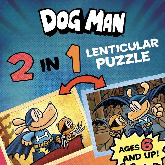 Alt view image 8 of 10 - University Games Dog Man Adventures Puzzle 100-Piece Jigsaw (UG-33847)