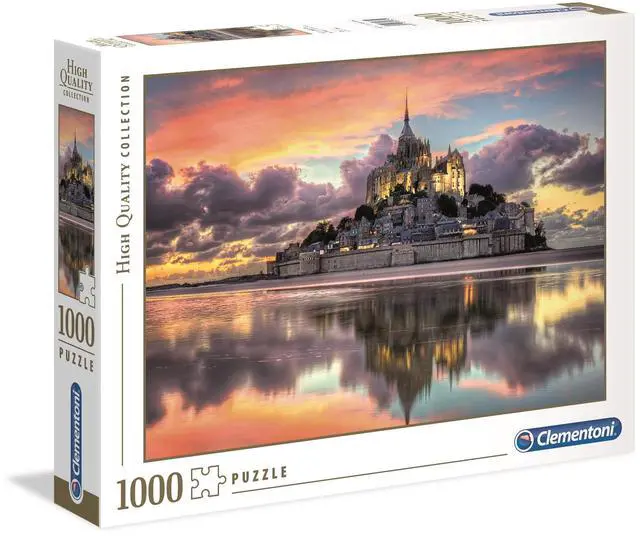 Main image of Clementoni - 39367 - Collection - Le Magnifique Mont Saint-Michel - 1000 Pieces