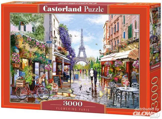 Alt view image 3 of 4 - Castorland Puzzle 3000 Pieces - Flowering, Paris