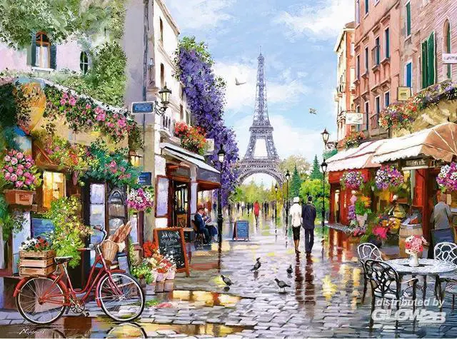 Alt view image 4 of 4 - Castorland Puzzle 3000 Pieces - Flowering, Paris