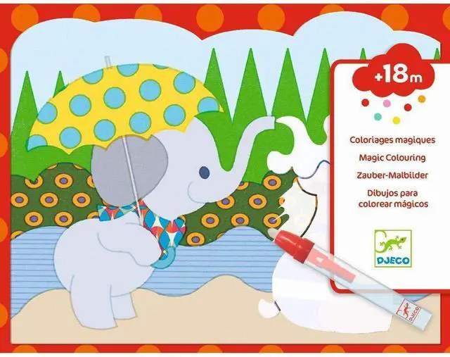 Main image of Djeco Magic Color Hidden Outside (39065), Multicoloured