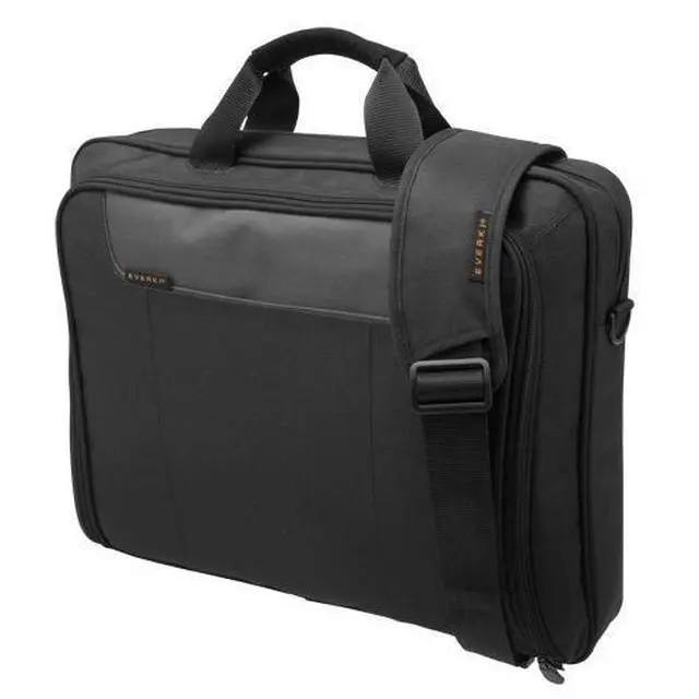 Alt view image 4 of 7 - EVERKI Advance Laptop Briefcase 16 Inch - Business Briefcase for Men & Women, Ideal Lap Top Computer Bag for Travel, Heavy Duty Laptop Bag, Mens Lap Top Messenger Carrying Case - (EKB407NCH) Black