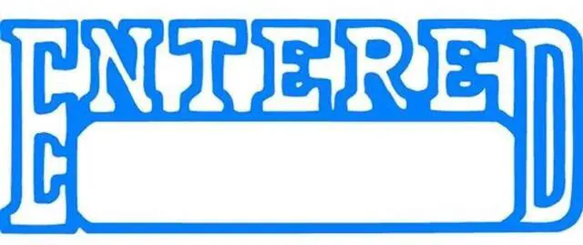 Main image of Artline Xstamper Entered 1205